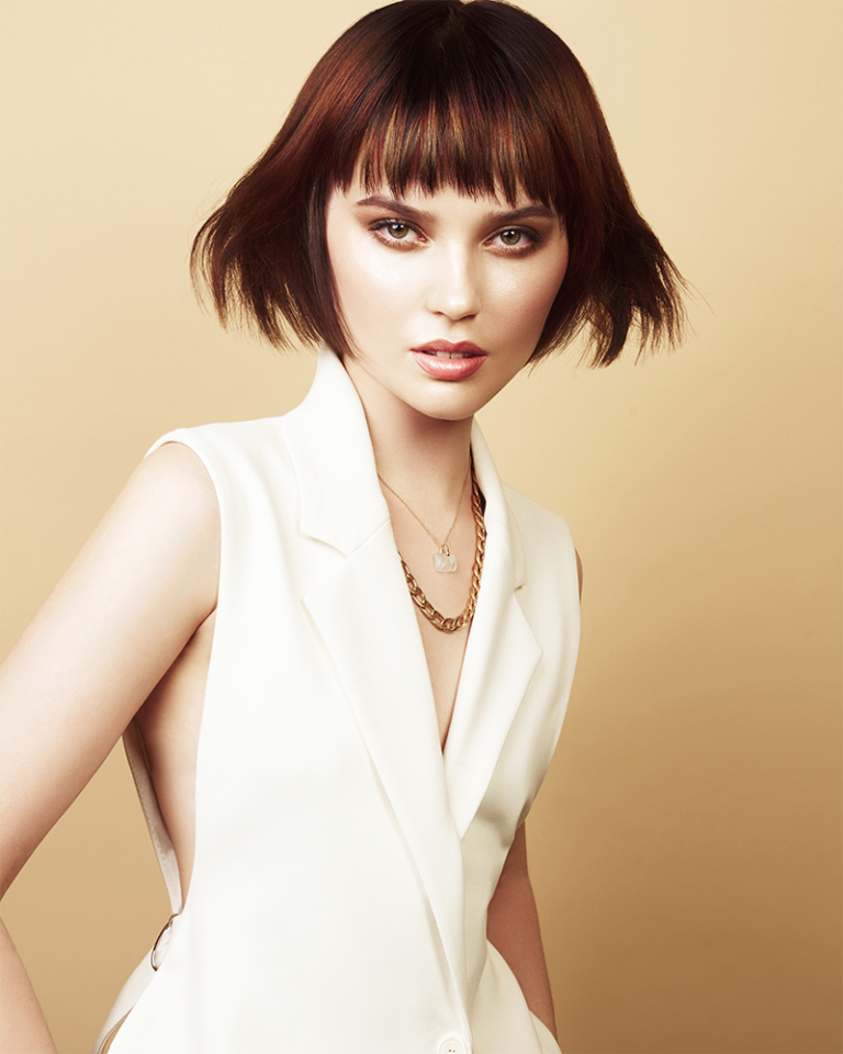 JOICO Creative Collection Brunette Boxy Bob 1