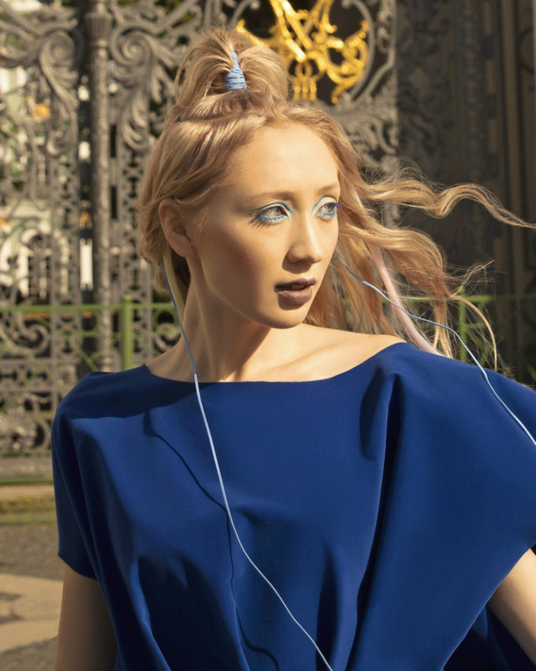 3COLOR Part II: BLUE – Look 7