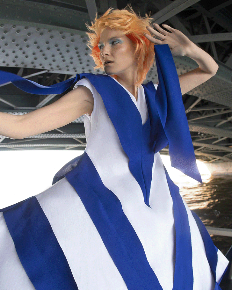 3COLOR Part II: BLUE – Look 3